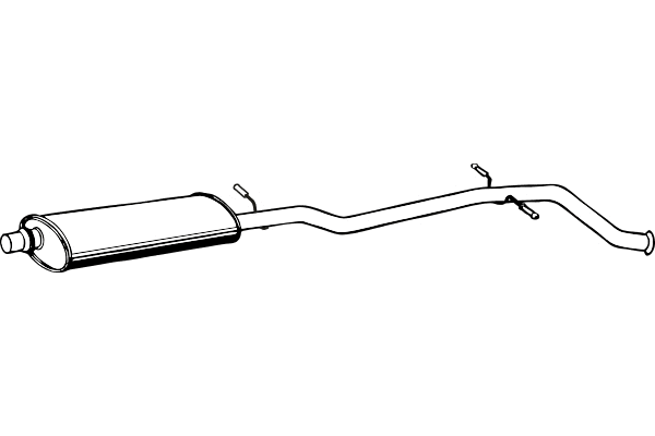 Centre Muffler (P4797)