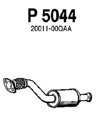 Front Muffler (P5044)