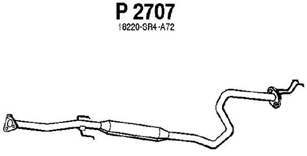 Centre Muffler (P2707)