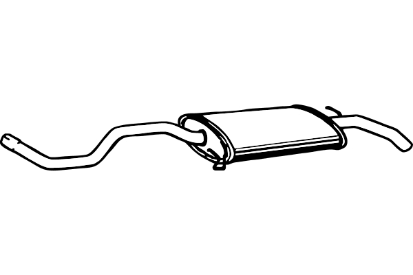 Rear Muffler (P7420)
