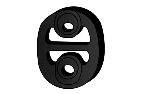 Rubber Strip, exhaust system (X30347)