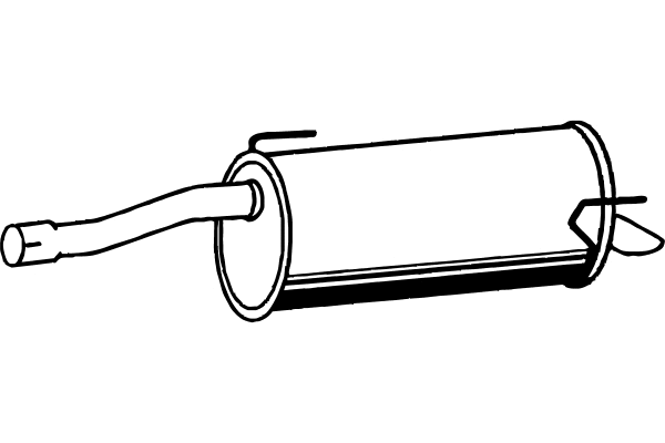 Rear Muffler (P4365)