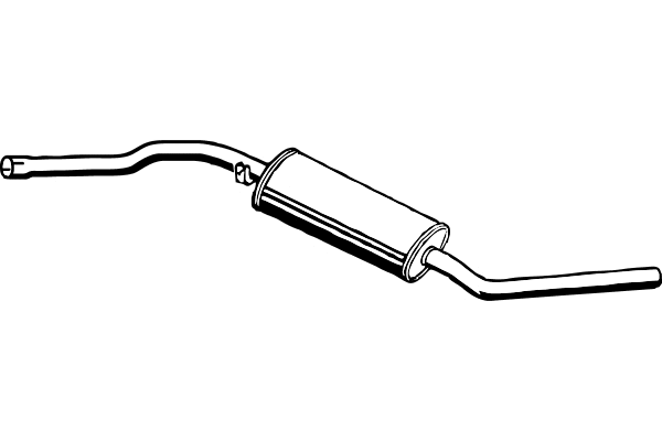 Centre Muffler (P7385)