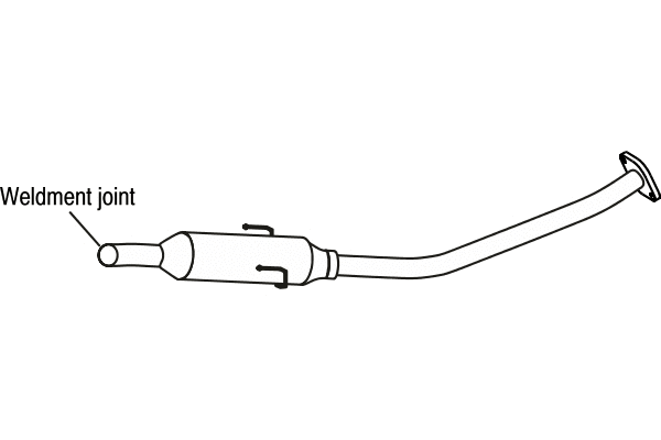 Centre Muffler (P6579)