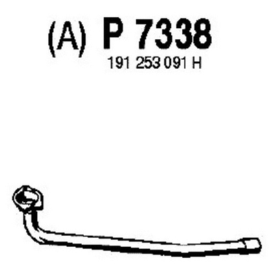 Exhaust Pipe (P7338)