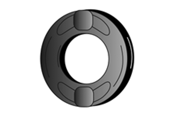 Rubber Strip, exhaust system (X30207)