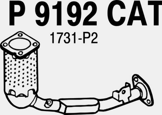 Catalytic Converter (P9192CAT)