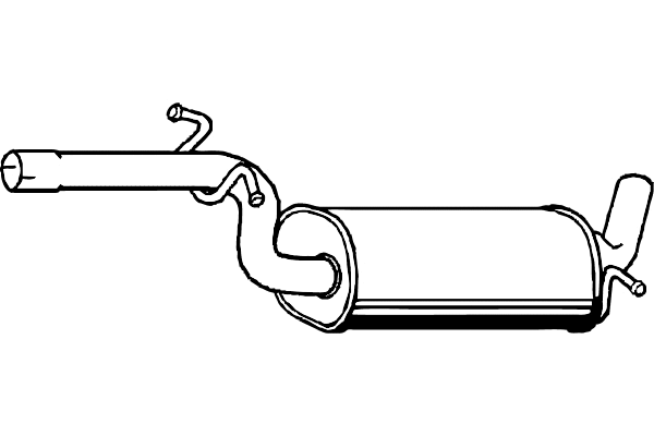 Centre Muffler (P7585)