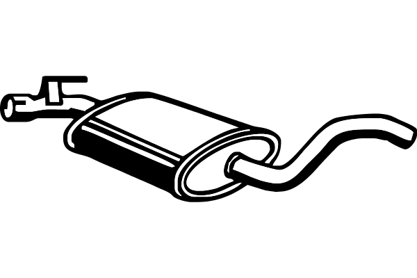 Centre Muffler (P7401)