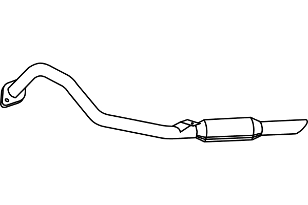Rear Muffler (P4091)