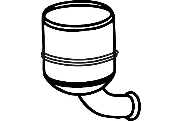 Soot/Particulate Filter, exhaust system (P9864DPF)