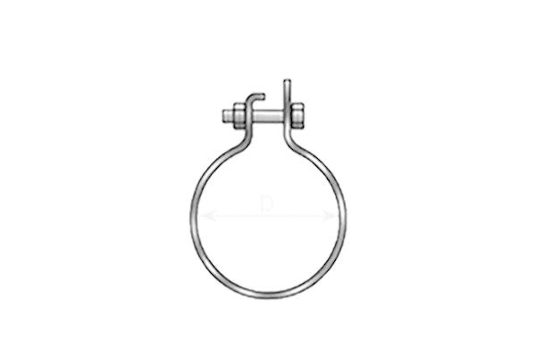 Clamping Piece, exhaust system (T16516)