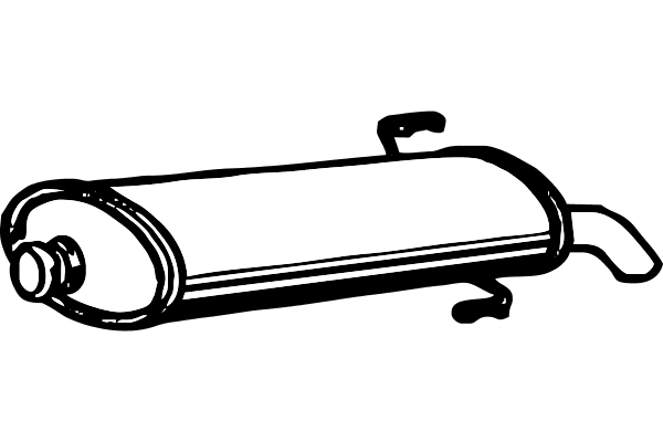 Rear Muffler (P4735)