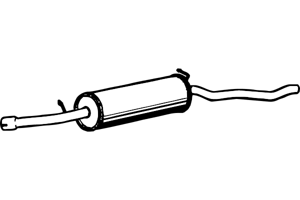 Centre Muffler (P7417)