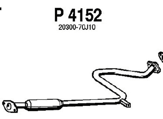 Centre Muffler (P4152)