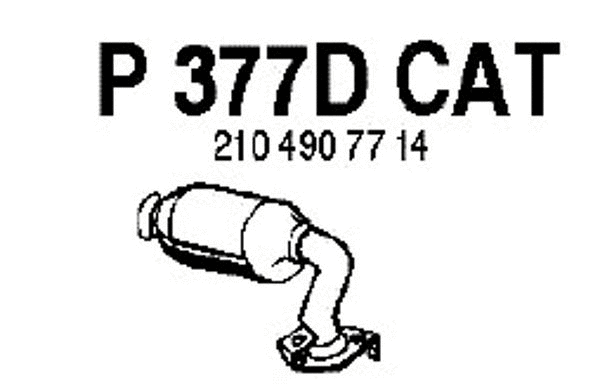 Catalytic Converter (P377DCAT)