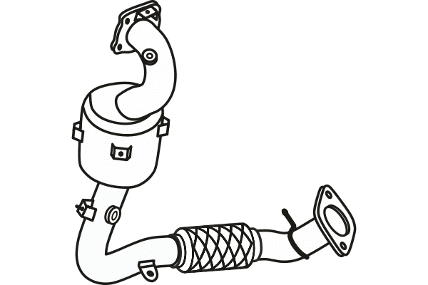 Catalytic Converter (P9595CAT)