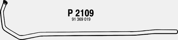 Exhaust Pipe (P2109)