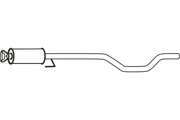 Soot/Particulate Filter, exhaust system (P9825DPF)
