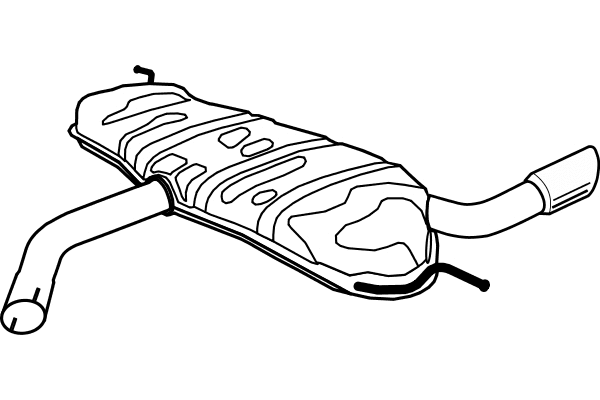 Centre Muffler (P72016)