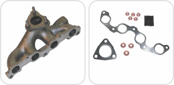 Manifold, exhaust system (P99907)