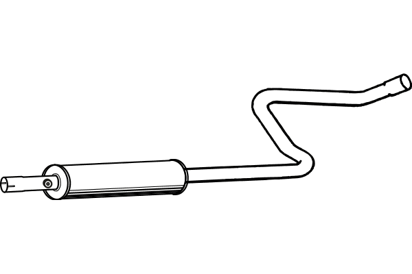 Centre Muffler (P3782)