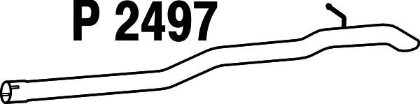 Exhaust Pipe (P2497)