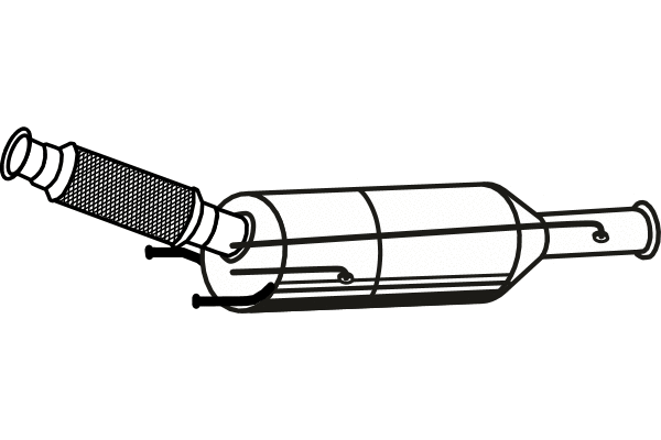 Soot/Particulate Filter, exhaust system (P8807DPF)