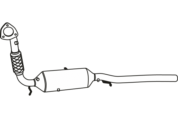 Soot/Particulate Filter, exhaust system (P8823DPF)
