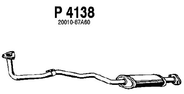 Front Muffler (P4138)