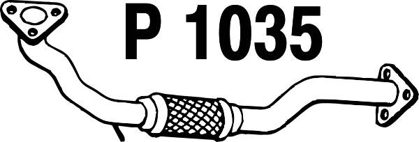 Exhaust Pipe (P1035)