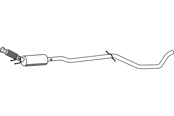 Soot/Particulate Filter, exhaust system (P9829DPF)