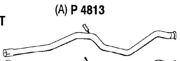 Exhaust Pipe (P4813)