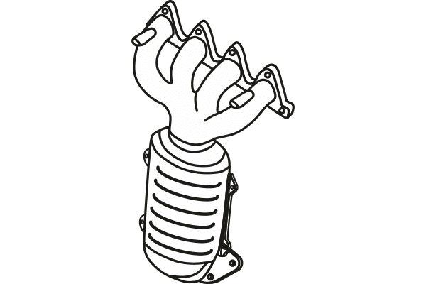 Catalytic Converter (P9607CAT)