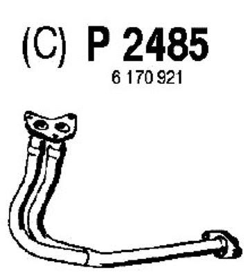 Exhaust Pipe (P2485)