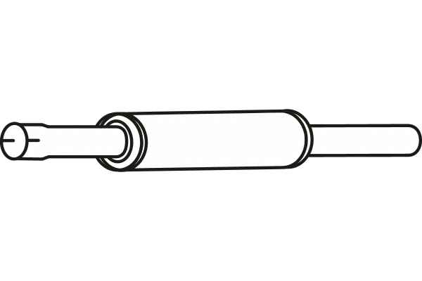 Centre Muffler (P7177)