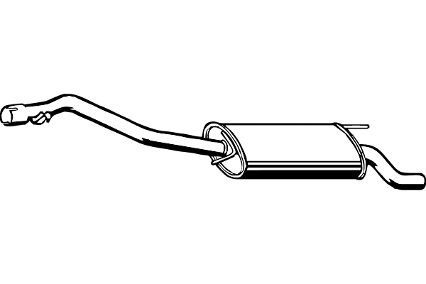 Rear Muffler (P7377)