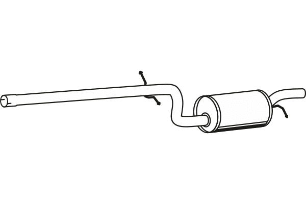 Centre Muffler (P5779)