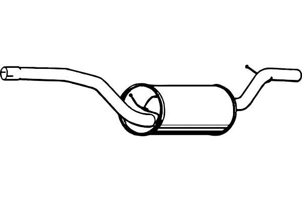 Rear Muffler (P2357)