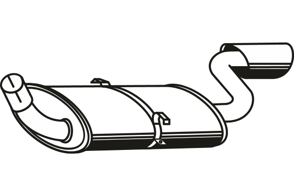 Rear Muffler (P7874)