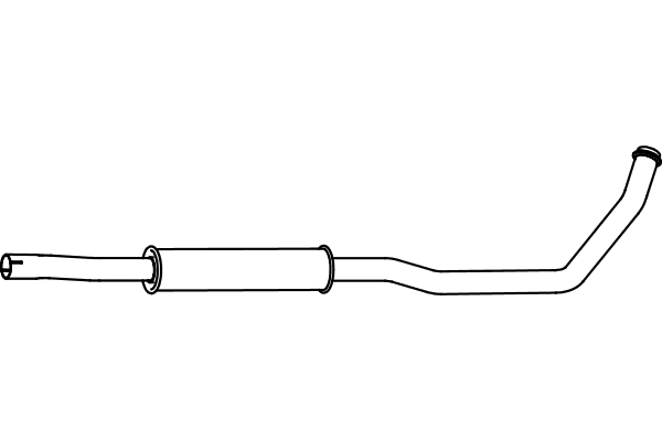 Centre Muffler (P2267)