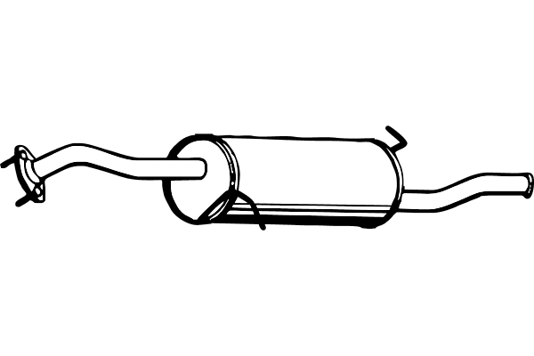 Rear Muffler (P3505)