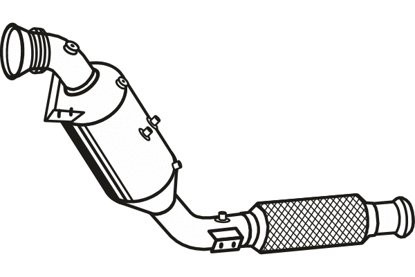 Soot/Particulate Filter, exhaust system (P8842DPF)