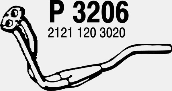Exhaust Pipe (P3206)