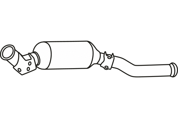 Soot/Particulate Filter, exhaust system (P8841DPF)