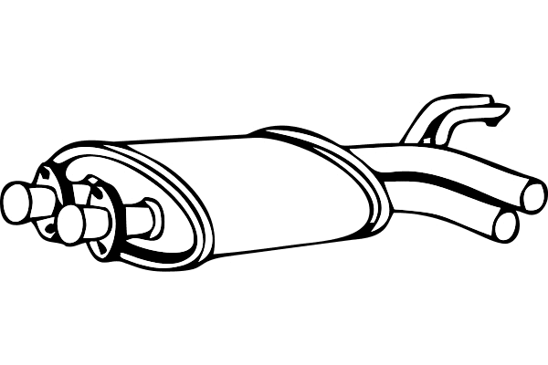 Centre Muffler (P1472)