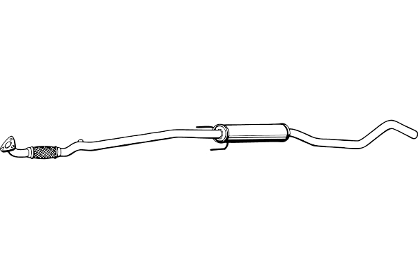 Centre Muffler (P4523)