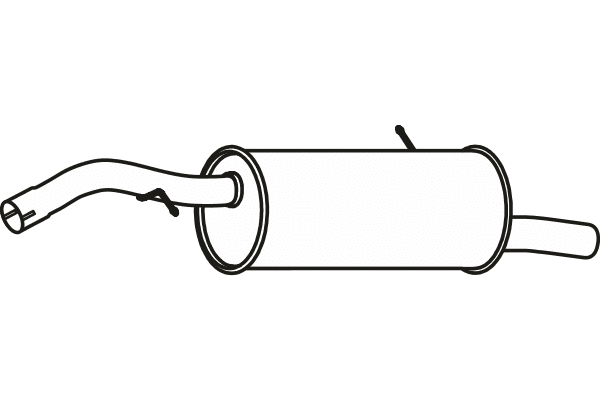 Rear Muffler (P17014)