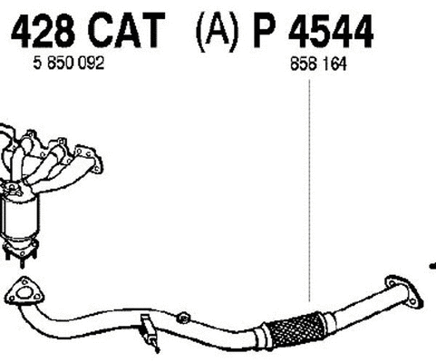 Exhaust Pipe (P4544)