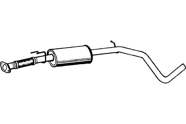 Centre Muffler (P2240)